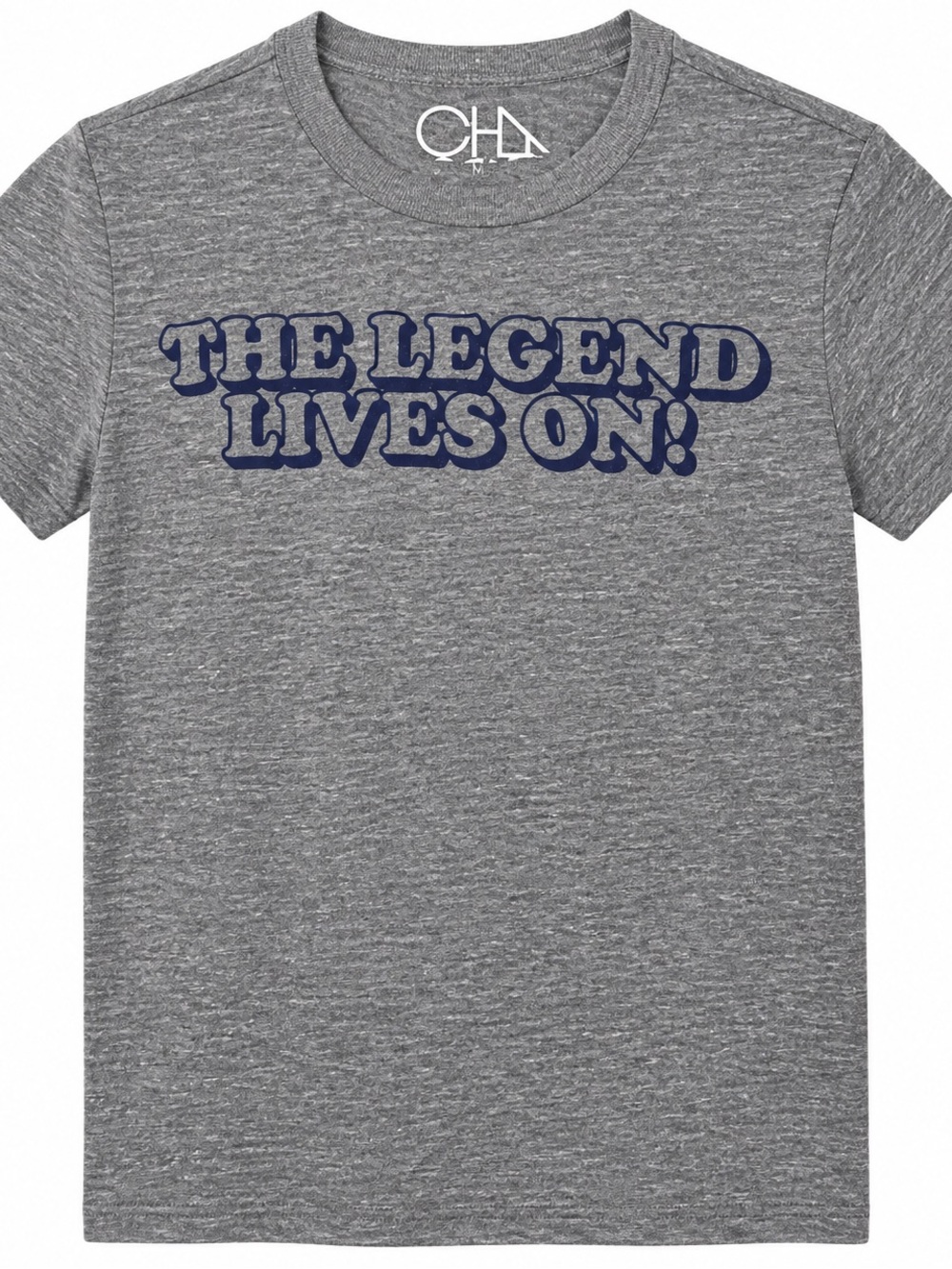 Kids Size 8 Heather Gray Graphic Tee
